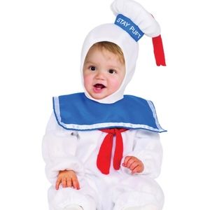 Toddler Stay Puft Marshmallow Man Costume